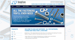 Desktop Screenshot of anglianfasteners.co.uk
