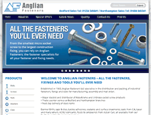 Tablet Screenshot of anglianfasteners.co.uk